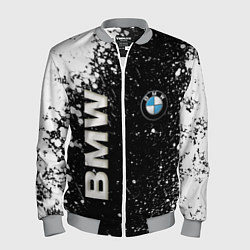 Бомбер мужской BMW, цвет: 3D-меланж