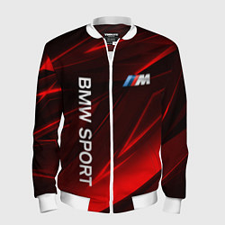Бомбер мужской BMW БМВ Z, цвет: 3D-белый