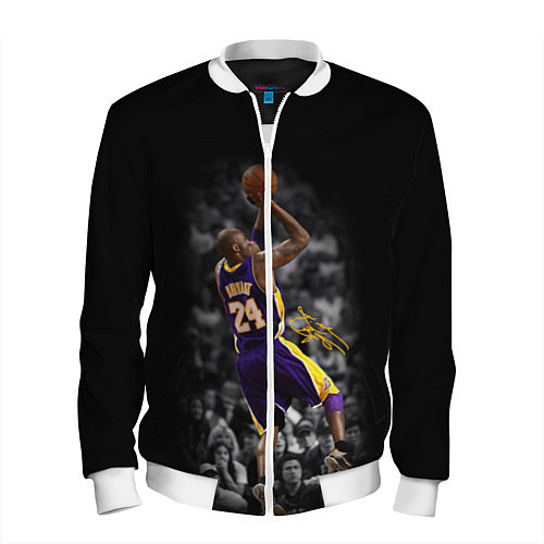 Мужской бомбер KOBE BRYANT / 3D-Белый – фото 1