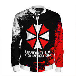 Бомбер мужской UMBRELLA CORPORATION, цвет: 3D-белый