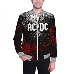 Бомбер мужской AC DC, цвет: 3D-меланж — фото 2