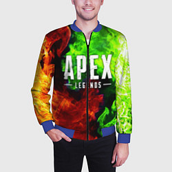 Бомбер мужской APEX LEGENDS, цвет: 3D-синий — фото 2