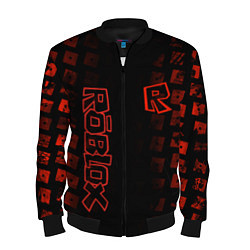 Бомбер мужской Roblox, цвет: 3D-черный