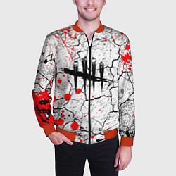 Бомбер мужской DEAD BY DAYLIGHT, цвет: 3D-красный — фото 2