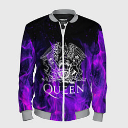 Бомбер мужской QUEEN, цвет: 3D-меланж