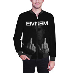 Бомбер мужской EMINEM, цвет: 3D-черный — фото 2