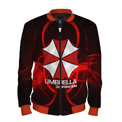 Бомбер мужской Umbrella Corp, цвет: 3D-красный