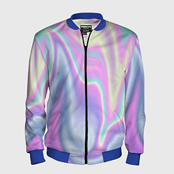 Бомбер мужской Vaporwave, цвет: 3D-синий