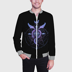 Бомбер мужской Стальной алхимик, цвет: 3D-меланж — фото 2