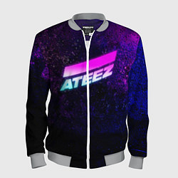 Бомбер мужской ATEEZ neon, цвет: 3D-меланж