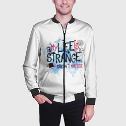 Бомбер мужской LIFE IS STRANGE, цвет: 3D-черный — фото 2