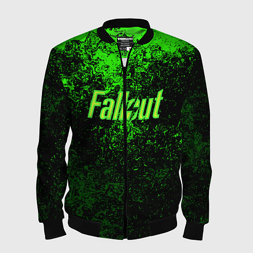 Мужской бомбер FALLOUT / 3D-Черный – фото 1