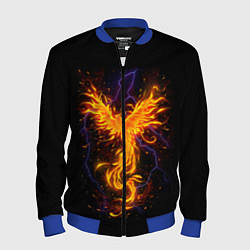 Бомбер мужской Phoenix, цвет: 3D-синий