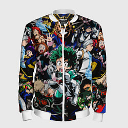 Мужской бомбер Моя геройская академия