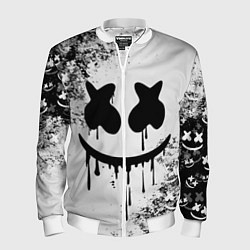 Бомбер мужской Marshmello, цвет: 3D-белый