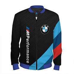 Бомбер мужской BMW M PERFORMANCE, цвет: 3D-синий
