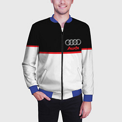 Бомбер мужской AUDI SPORT, цвет: 3D-синий — фото 2