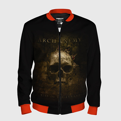 Мужской бомбер ARch Enemy 37 / 3D-Красный – фото 1