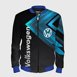 Бомбер мужской Volkswagen, цвет: 3D-синий