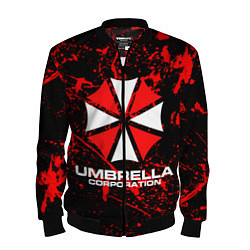 Бомбер мужской Umbrella Corporation, цвет: 3D-черный