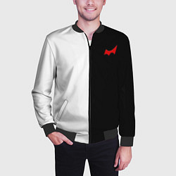 Бомбер мужской Monokuma, цвет: 3D-черный — фото 2