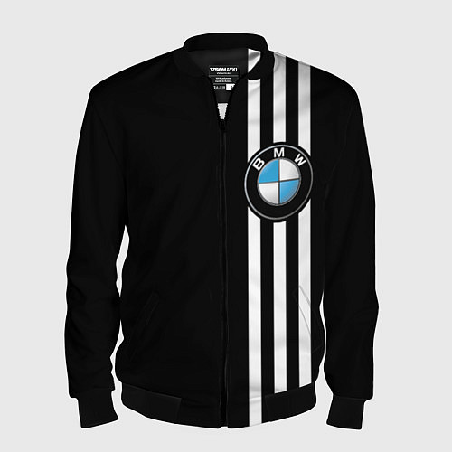 Мужской бомбер BMW SPORT / 3D-Черный – фото 1