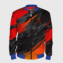 Бомбер мужской Assassins Creed, цвет: 3D-синий