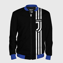 Бомбер мужской JUVENTUS, цвет: 3D-синий