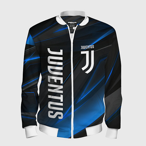 Мужской бомбер JUVENTUS / 3D-Белый – фото 1