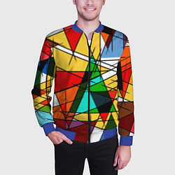 Бомбер мужской ПИКАССО, цвет: 3D-синий — фото 2