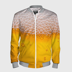 Мужской бомбер ЖИВОЕ ПЕННОЕ