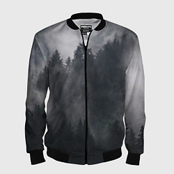 Мужской бомбер Лес