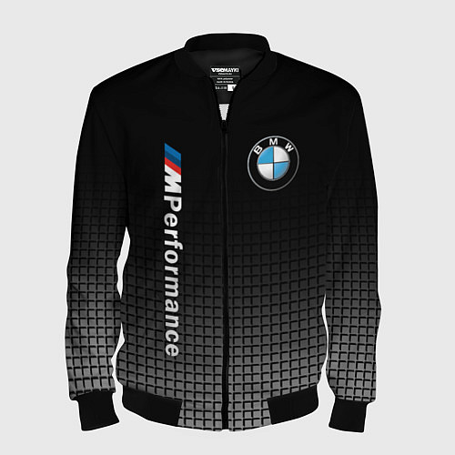 Мужской бомбер BMW M PERFORMANCE / 3D-Черный – фото 1