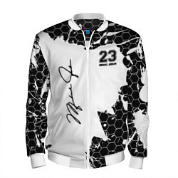 Бомбер мужской Michael Jordan 23, цвет: 3D-белый
