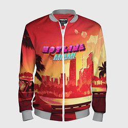 Мужской бомбер HOTLINE MIAMI