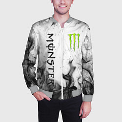 Бомбер мужской MONSTER ENERGY, цвет: 3D-меланж — фото 2