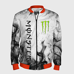 Бомбер мужской MONSTER ENERGY, цвет: 3D-красный