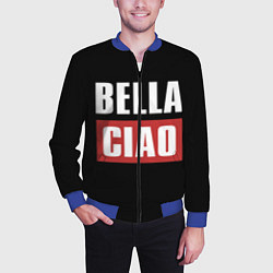 Бомбер мужской Bella Ciao, цвет: 3D-синий — фото 2