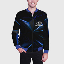 Бомбер мужской SUBARU, цвет: 3D-синий — фото 2