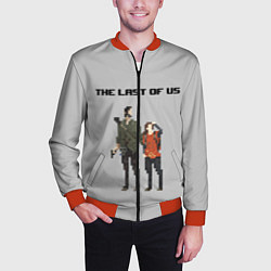 Бомбер мужской THE LAST OF US, цвет: 3D-красный — фото 2