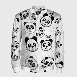 Мужской бомбер Панды
