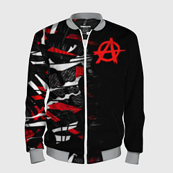 Мужской бомбер Анархия