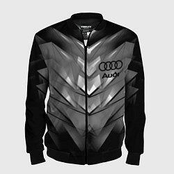 Бомбер мужской AUDI, цвет: 3D-черный