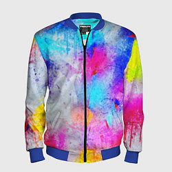 Мужской бомбер НЕОНОВЫЕ ПОТЕРТОСТИ
