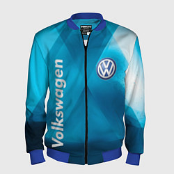 Бомбер мужской VOLKSWAGEN, цвет: 3D-синий