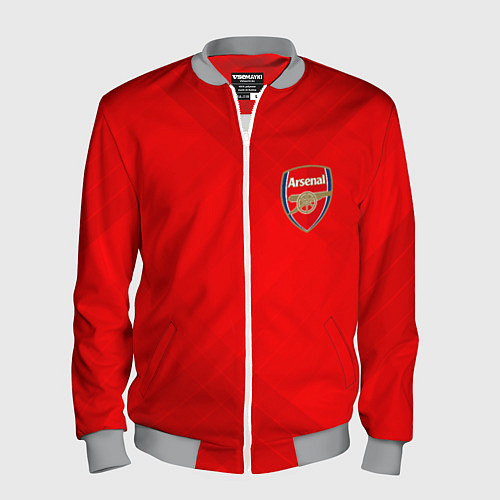 Мужской бомбер ARSENAL / 3D-Меланж – фото 1