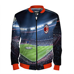 Бомбер мужской FC MILAN, цвет: 3D-красный