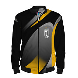 Бомбер мужской Juventus Uniform, цвет: 3D-черный