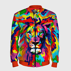 Мужской бомбер Лев Artistic Art