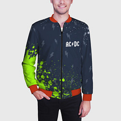 Бомбер мужской AC DС, цвет: 3D-красный — фото 2
